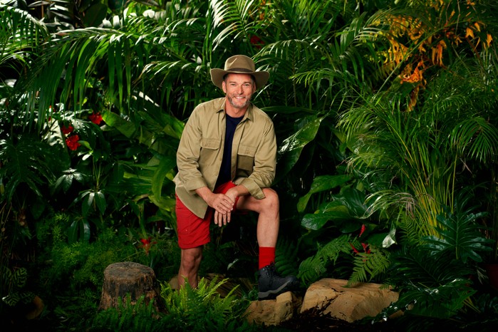 I'm a Celebrity 2023 contestant Fred Sirieix wearing a khaki shirt and red trousers ahead of the 2023 show.